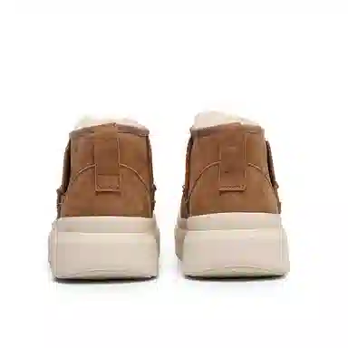 Angelmix Snow Boots Beige Brown