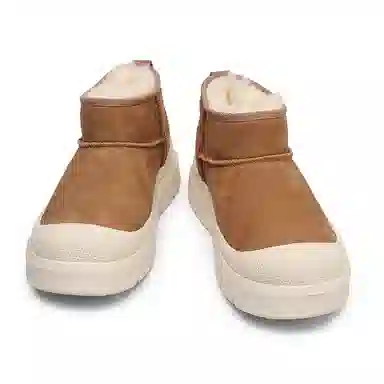 Angelmix Snow Boots Beige Brown