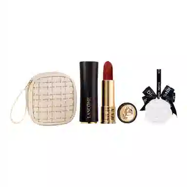 兰蔻 白金小香风口红包正装彩妆套装 易上色自然不脱妆