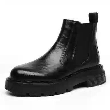 罗蒙 牛剖层革 舒适潮流 轻便百搭 经典简约复古日常 切尔西靴 男款