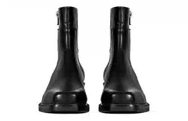 Terra Incognita Square Toe Boots Black