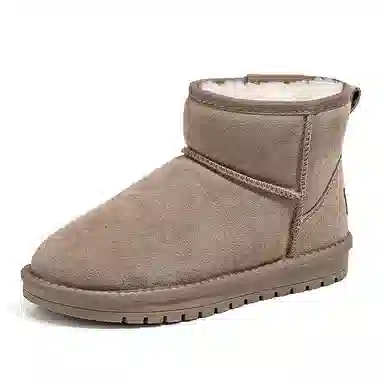Warrior Suede Snow Boots Brown