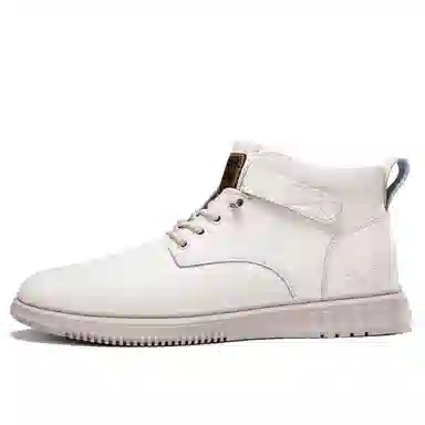 公牛氏邸 圆头系带 舒适轻便 耐磨百搭 短靴 男款 黑色