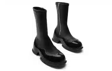 Charles & Keith Elastic Ankle Boots