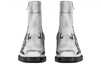 Terra Incognita Square Toe Boots Black