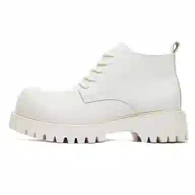 驰狼 马丁鞋 舒适内增高短筒 男女同款