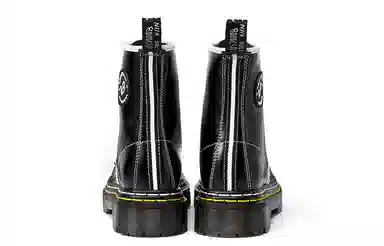 VICKI BROWN Martin Boots Black