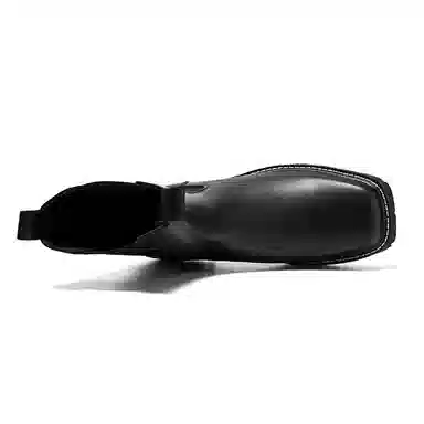 卡奇奥蒂 超纤皮 英伦时尚 高筒 切尔西靴 男款