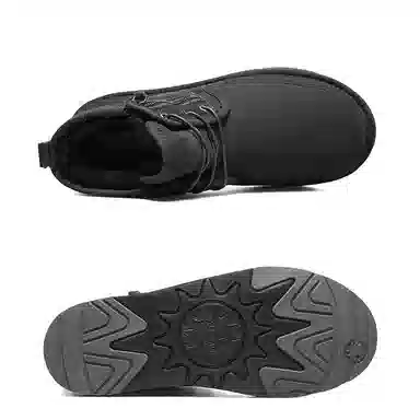 AU&MU Short Snow Boots Chestnut