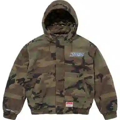 Supreme x Mitchell & Ness Twill Stadium Jacket