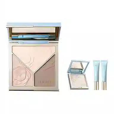 彩棠 浮光掠影修容粉盘套组 提亮立体