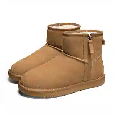 时尚舒适 内里加绒 短筒 雪地靴 男款