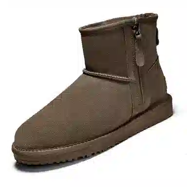 时尚舒适 内里加绒 短筒 雪地靴 男款