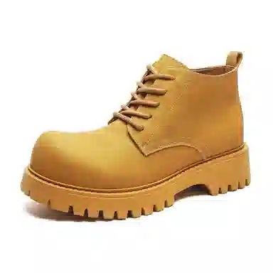 驰狼 马丁鞋 舒适内增高短筒 男女同款