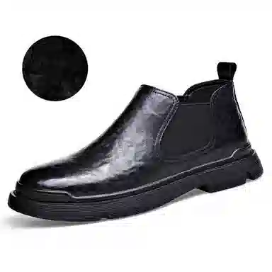 卡奇奥蒂 二层牛皮 防滑耐磨 时尚百搭 及踝 切尔西靴 男款