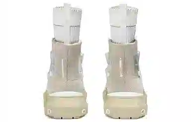 NORVINCY Thick Sole Martin Boots Khaki