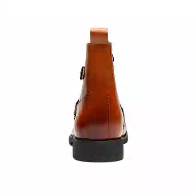 正泰 男士商务正装复古高筒经典百搭简约休闲 短靴 男款