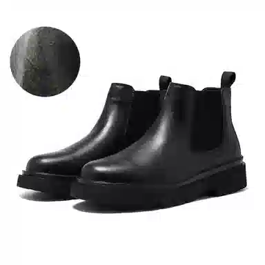 敦奴 复古百搭经典时尚 短筒 切尔西靴 男款