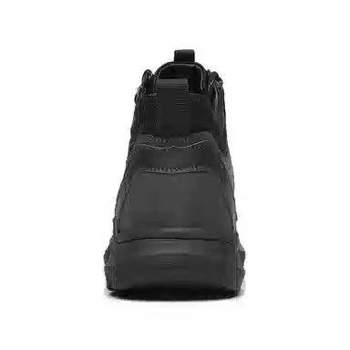 木林森 二层牛皮 保暖 潮流百搭户外 及踝 雪地靴 男款