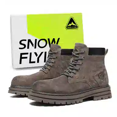 SNOW FLYING