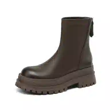 Daphne Platform Ankle Boots