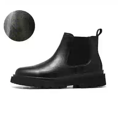 敦奴 复古百搭经典时尚 短筒 切尔西靴 男款