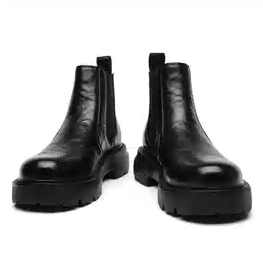 罗蒙 牛剖层革 舒适潮流 轻便百搭 经典简约复古日常 切尔西靴 男款