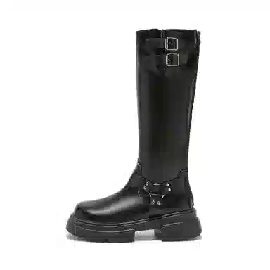 medd High Boots Black