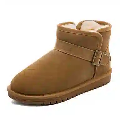 Warrior Suede Snow Boots Brown