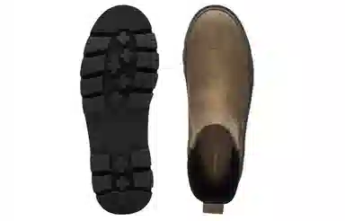 Clarks Orly Chelsea Boots Green