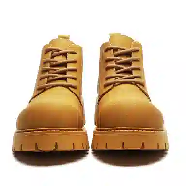 驰狼 马丁鞋 舒适内增高短筒 男女同款