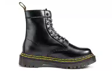 VICKI BROWN Martin Boots Black