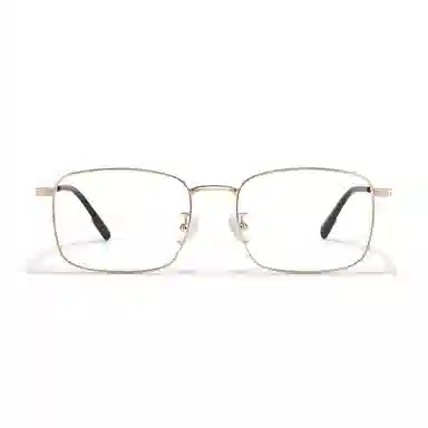 佐川 休闲时尚商务方框眼镜 百搭大框眼睛镜框  防蓝光变色 金属 方形 光学镜架 男女同款情侣款