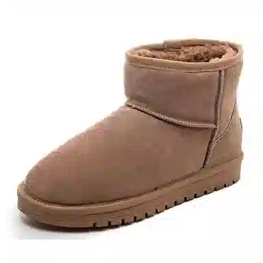 Warrior Suede Snow Boots Brown
