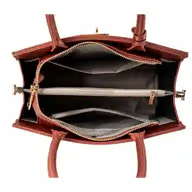 维尼奥 新中式国风提花刺绣高级感时尚气质 合成革 单肩斜挎手提包 常规 女款 红色