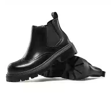 KANGNAI Chelsea Brogue Boots