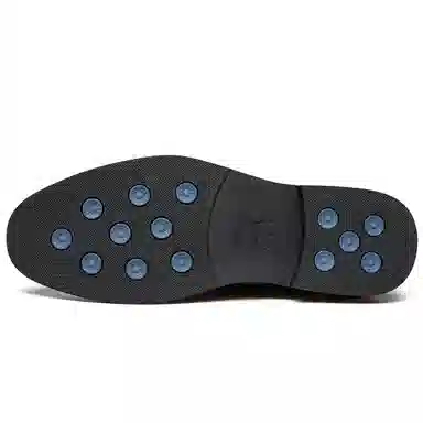 法派 头层牛皮 英伦 加绒舒适 百搭防滑 时尚耐磨 中筒 切尔西靴 男款