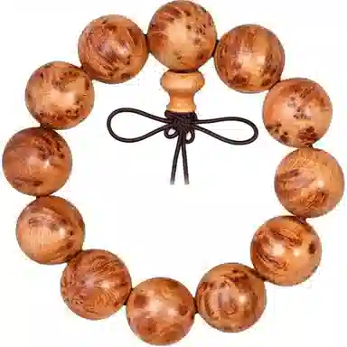 書卓 财富小圆满沪身 复古民族风大颗粒素珠 转运珠文玩念珠百搭饰品#好运 手链 崖柏 手串 男女同款情侣款