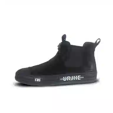 泰点 头层牛皮 复古百搭舒适 短筒 切尔西靴 厚底增高 男款 黑色