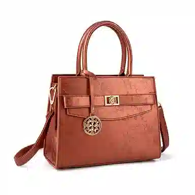 维尼奥 新中式国风提花刺绣高级感时尚气质 合成革 单肩斜挎手提包 常规 女款 红色