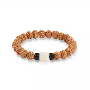 饰伴 新中式文玩盘串佛系静心开年手饰#好运 菩提子/菩提籽 手串 男女同款情侣款