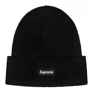 Supreme Overdyed Beanie Black