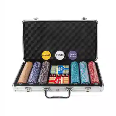 妙记 德州扑克筹码套装 桌游