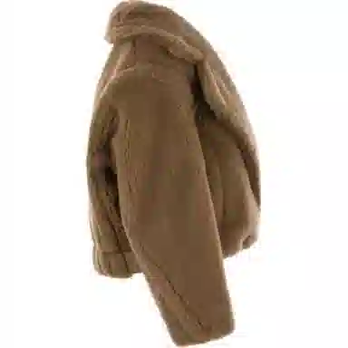 MaxMara Short Collar Jacket Brown