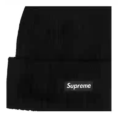 Supreme Overdyed Beanie Black