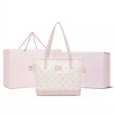 Fairwhale Classic Tote Bag Pink