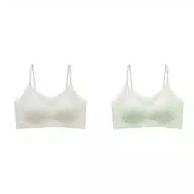 俞兆林 无钢圈薄款大胸显小无痕透气裹胸美背聚拢防下垂文胸 女款 组合装