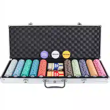 妙记 德州扑克黏土筹码 桌游