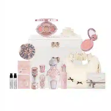 花知晓 心屿圣诞礼盒彩妆套装 易上色自然玻璃唇哑光