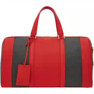 Ferragamo Travel Bag Red Grey